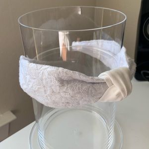 NWT J.Marie White Knot Headband